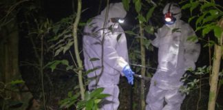 Investigadores de ébola en Sierra Leona. Foto: Laura Gil
