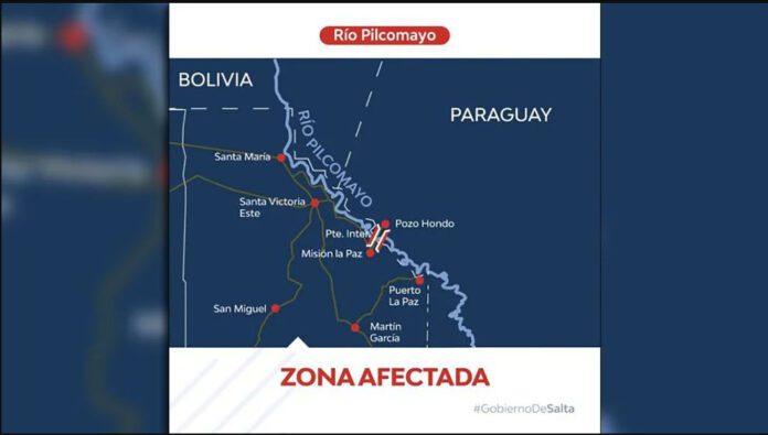 zona afectada PILCOMAYO