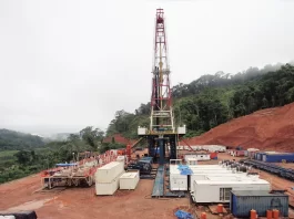 El pozo Lliquimuni fue concretado por la empresa Petroandina, que es la asociación de YPFB y PDVSA de Venezuela. Foto: ABI.