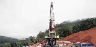 El pozo Lliquimuni fue concretado por la empresa Petroandina, que es la asociación de YPFB y PDVSA de Venezuela. Foto: ABI.