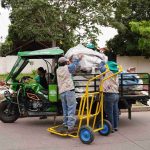Los recicladores del Punto Verde de la ciudad de Santa Cruz. / Foto: Con Propósito