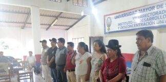 Comité de enlace de la Comunidad del Agua, que fue conformado este martes. Foto. Zulema Alanes