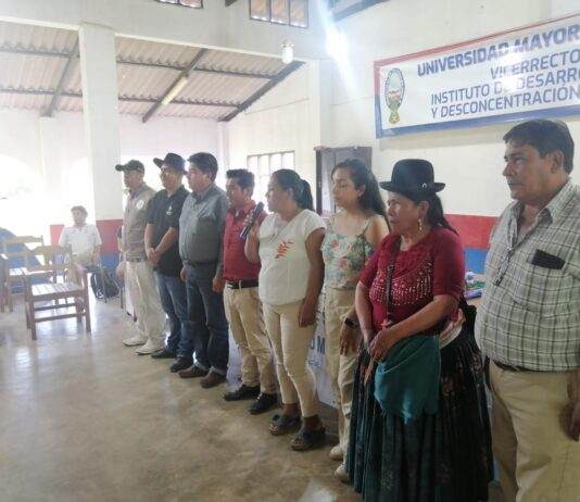 Comité de enlace de la Comunidad del Agua, que fue conformado este martes. Foto. Zulema Alanes