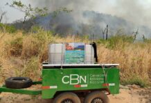 CBN, a través de su campaña #SoñamosQueSomos, apoyó durante 2024 con equipos, hidratación y logística a brigadas que combatieron incendios forestales en distintas regiones del país.