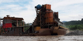 El avance de la minería legal e ilegal en los ríos de Bolivia preocupa desde hace años a científicos y organizaciones indígenas y ambientales. Foto: Miguel Roca