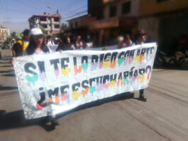 La jornada incluirá una movilización desde El Prado paceño al ritmo de una batucada y la presentación de mini murales en tela, una obra de teatro, una canción de rap y un performance colectivo.