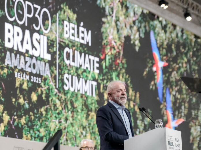 COP30 BRASIL LULA DA SILVA Cumbre del Clima reúne a líderes mundiales para debatir los principales desafíos y compromisos frente al cambio climático. Foto: Rafa Neddermeyer / COP30 Brasil Amazônia / Presidencia de la República.