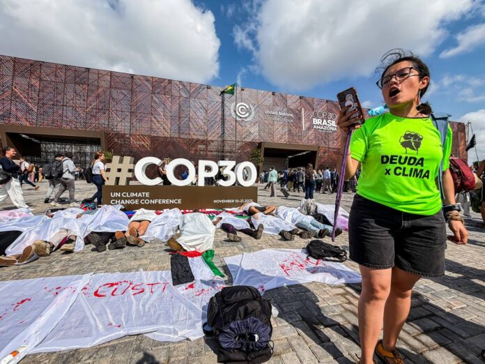 Protestas COP30 Foto: @oliverninja /@midianinja