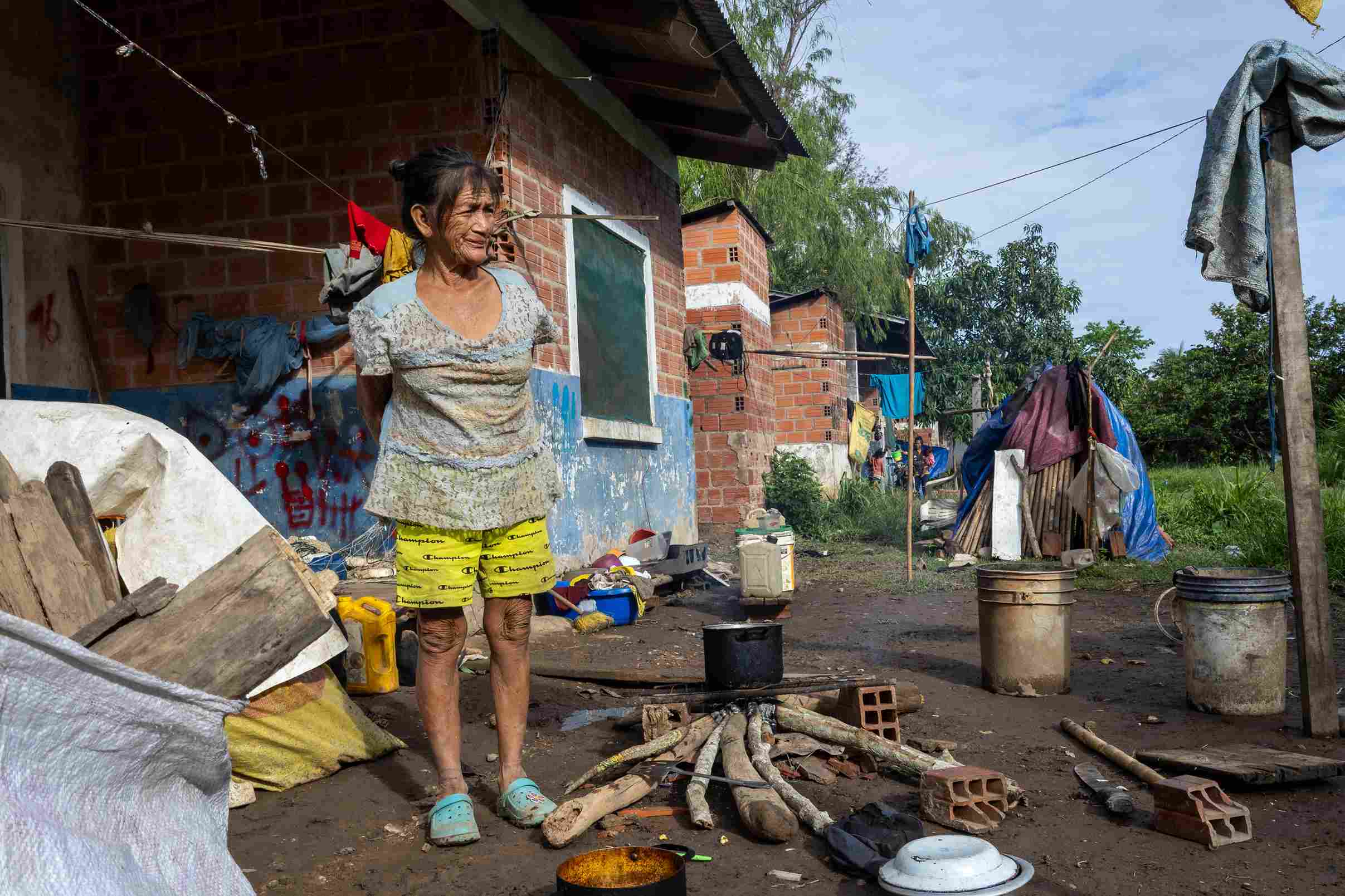 Eyiyoquibo se ha convertido en el refugio de los últimos ese ejjas que se resistieron al mundo globalizado. Esta comunidad indígena se encuentra en San Buenaventura (La Paz), a orillas del río Beni | Foto: Eddy Yobanny Velasco