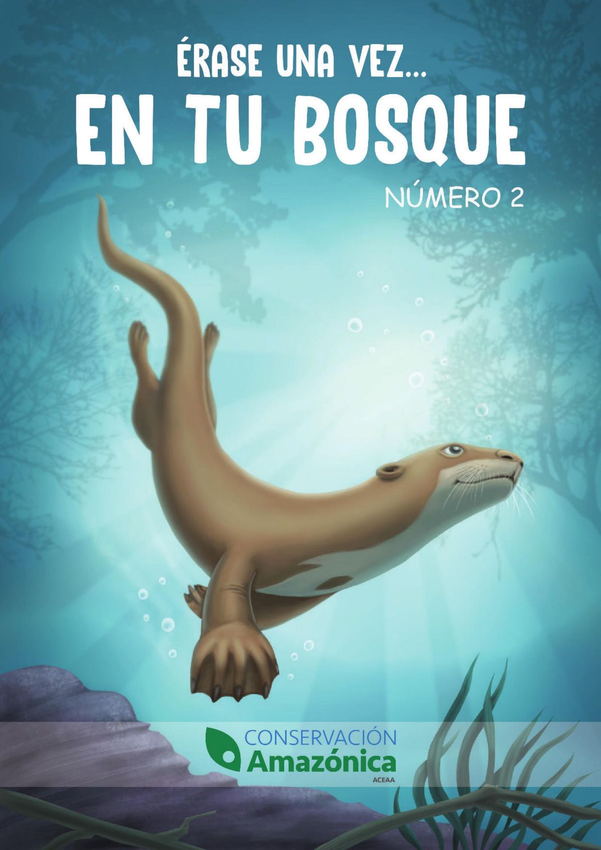 Cómic Londra Bolivia nutria gigante Amazonía