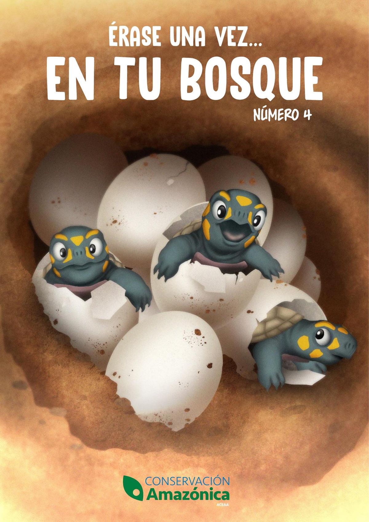 Cómic Peta de río Bolivia tortuga amazónica conservación
