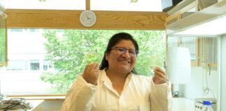 Tras vencer retos de idioma, cultura y duelos, Mamani cursa un doctorado en Suecia y busca identificar la mayor colección de hongos Trichoderma de América Latina. Foto: cortesía Marisel Mamani