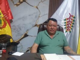 Genaro Monge Hanco Valencia, el alcalde de Teoponte. Foto: ANA