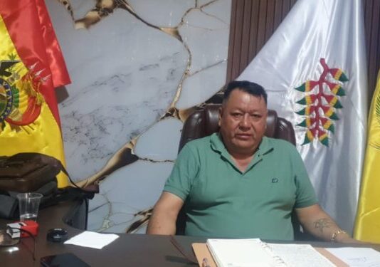 Genaro Monge Hanco Valencia, el alcalde de Teoponte. Foto: ANA