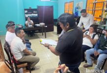 A ocho meses de una sentencia agroambiental, represas en el río San Lorenzo continúan intactas Imagen de archivo del proceso seguido en Roboré, donde un Juez Agroambiental declaró la responsabilidad de los demandados por daños al ecosistema local. Foto: Rocío Lloret