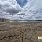 Esta laguna situada en cercanías de Pocona, Cochabamba, lucía así en diciembre de 2024. Gente del lugar explicó que en 40 años no había visto algo similar. Foto: Rocío Lloret
