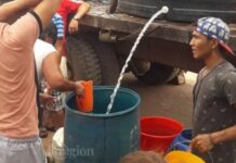 “Caso río San Lorenzo”: comunidades denuncian a magistrada por retardación de justicia El río San Lorenzo es una fuente de agua para comunidades indígenas de la TCO Turubó Este. La intervención de su cauce y la construcción de represas han generado afectaciones denunciadas por las comunidades. Foto: Probioma