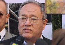 Ministro Calderón de la Barca: «Se han identificado elevados niveles de riesgo en entornos de la minería ilegal” Marco Antonio Calderón de la Barca, Ministro de Minería . Foto: ANA