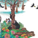 Los libros combinan historias, personajes e ilustraciones para acercar a los niños al conocimiento y cuidado de la naturaleza. Foto: FAN