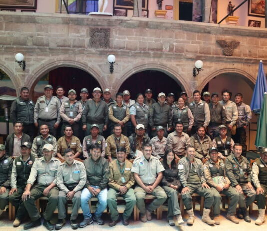La última reunión de los guardaparques de Bolivia se realizó en La Paz en diciembre de 2025. Foto: cortesía WCS Bolivia