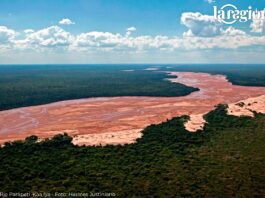 Río Parapetí, en el Kaa Iya del Gran Chaco. Foto: Hermes Justiniano.