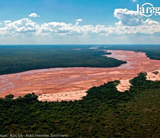 Río Parapetí, en el Kaa Iya del Gran Chaco. Foto: Hermes Justiniano.