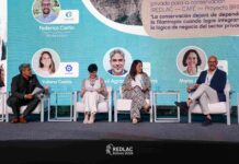 Redlac 2026: Cómo integrar al sector privado en la ruta de la conservación Panelistas debatieron sobre la movilización del sector privado para la conservación y el escalamiento de modelos de sostenibilidad en la región. Foto: RedLAC Bolivia 2026