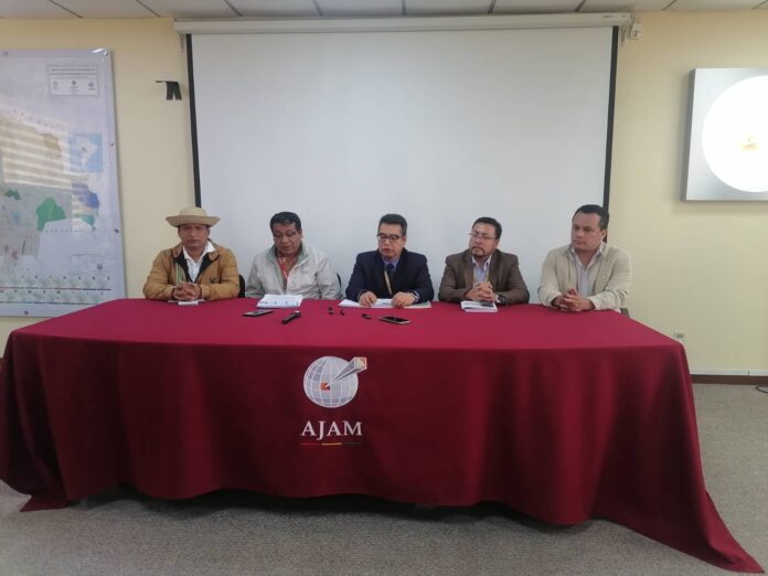 Autoridades de San Buenaventura y representantes indígenas se reúnen con la AJAM